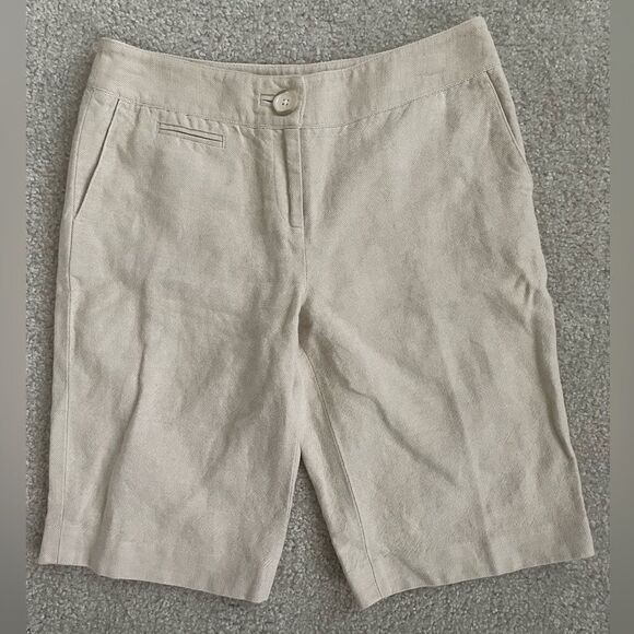 Ann Taylor Linen Shorts - Picture 1 of 3